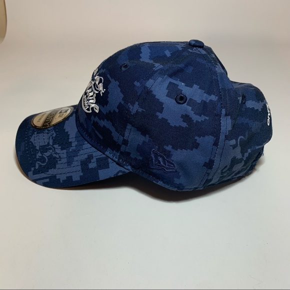 Redbull Signature Series 9Twenty New Era Hat Cap Strapback Blue Digicamo NWT - Picture 2 of 8